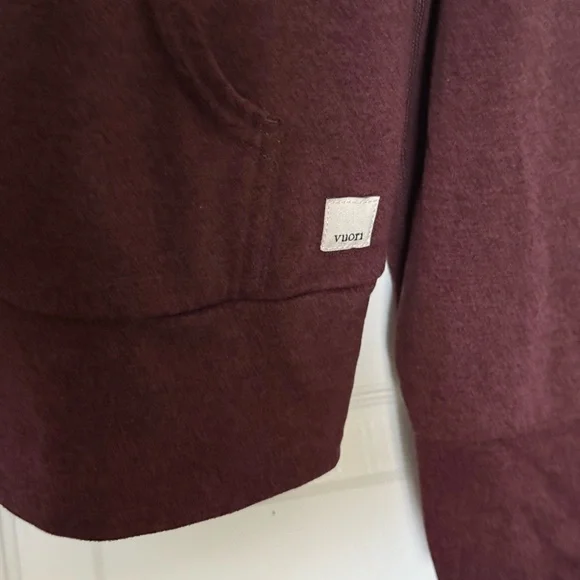 Vuori Women's Halo Performance Hoodie Purple Brown Size XL - Picture 7 of 11